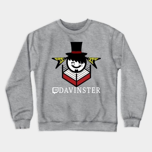 DA VINSTER Logo w/ Ring Crewneck Sweatshirt by DAVINSTER